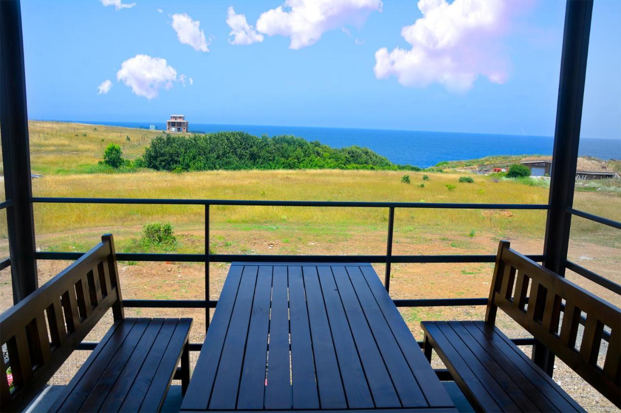 Къщички Поляните Hotel Sinemoretz Bagian luar foto